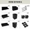 Tablero perforado Wg6Q Mampara de pared para e-sports Personalizable, Estante de almacenamiento, Escritorio de estudio para computadora Decoración Estante de almacenamiento de escritorio