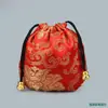 07Jn Bolsa de Brocado Bolsa de Estilo Antiguo para Cuentas de Oración Budista Bolsa para Pulsera, Bolsa Cultural, Bolsa de Embalaje, Bolsa Pequeña de Brocado, Bolsita