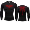 Comércio Exterior Base Camada para Corrida Treinamento na Academia Masculina Respirável Absorvente de Suor Elástica Calça Legging Camiseta Esportiva de Secagem Rápida