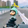 Bateria de carro elétrico carro bicicleta motocicleta decoração pequenos acessórios fofo novo enfeites de guidão boneca pato amarelo