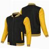 Comercio exterior 2022 nueva tendencia deportes ocio uniforme de béisbol moda talla grande abrigo camisa publicitaria chaqueta de algodón color sólido