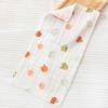 [Asequible] Toalla infantil de gasa de algodón de seis capas de 25 x 50 cm, toalla facial infantil con estampado para bebés.