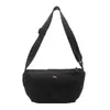 Nova Bolsa de Cintura em Nylon Meia-Lua para Mulheres Estilo Simples ao Ar Livre Bolsa para Celular Ultra-leve Portátil Bolsa de Peito Alça de Ombro Ajustável Dropshipping Disponível