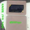 Porta-Cartões de Primeira Camada de Fim Médio a Alto Padrão Coreano e Japonês em Estoque Estojo para Cartões com Design Livre Porta-Documentos de Couro Genuíno Masculino Amostra de Couro PU Nome