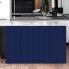Cortina Cubierta para Gabinete de Cocina de Color Sólido Cortina Cubierta para Gabinete Feo Cortina de Puerta Cortina para Zapatero Estante de Almacenamiento Cortina de Tela Decorativa para Gabinete Cinta Mágica