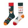 Calcetines asimétricos de diseño original AB para hombre y mujer, calcetines de algodón creativos de dibujos animados AB, estilo callejero de moda, personalidad