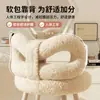 Tocador y Silla Sencillos para el Hogar para el Dormitorio de Niñas, Taburete de Manicura con Respaldo, Taburete de Maquillaje Giratorio