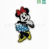 Zapatos Nuevos de Agujeros Hebilla de Zapato de Flores Zapatos de Agujeros de Dibujos Animados Zapatos de Flores Decorativos Serie Minnie Mickey