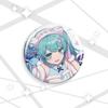 Insignia Láser Hatsune 58-75mm Insignia de Pin de Dibujos Animados