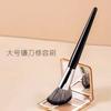 Cangzhou pincel de maquiagem foice aparador pincel lateral do rosto pincel chanfrado para sombra pincel de contorno facial silhueta pincel único grande