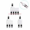 Conector rápido de cables D2 sin pelado y sin soldadura, conector extraíble enchufable mutuo de dos hilos en lugar de tapa de bloqueo DC