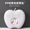 Caja de almacenamiento de cubierta de film transparente desechable, una herramienta práctica para organizar y almacenar alimentos, montada en la pared, no requiere taladro, adecuada para almacenar manzanas en la cocina