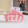 Presilha de Cabelo Garra Mecânica Montada em Cartão Toque de Luxo Presilha de Garra de PC Cor Doce de Gelatina Acessório de Cabelo Preenchido com Pó Presilha Tubarão na Parte de Trás da Cabeça