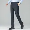 Estiramiento en cuatro direccionesPantalones Casuales de Otoño de Gama Alta para Hombre 2026 Nuevos Rectos Resistentes a las Arrugas Elásticos de Negocios Pantalones de Traje para Hombre