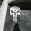 Calcomanías para coche nuevo color calcomanías pequeñas calavera Capó calcomanías para coche puerta lateral Punisher comercio exterior
