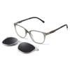 Nuevas Gafas de Sol para Niños Set de Espejo Magnético Clip-On Polarizadas Anti-UV Gafas Planas de Doble Propósito Bh2016
