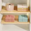 Prancha de madeira personalizada para divisórias em camadas de guarda-roupa, prateleiras de madeira maciça, estante, sapateira, prateleiras de cozinha, podem ser instaladas sem furar