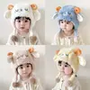 Gorro de Invierno para Bebé con Protección para las Orejas Súper Lindo Gorro de Felpa para Bebé Suéter Gorro Niños Niñas Bebés Niños Pequeños Otoño Invierno Gorro Cálido