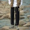 Calças de Marca Tendência Masculinas Primavera e Outono Largas Tamanho Plus Estilo Americano Retrô High Street Calças Casuais Calças Esportivas