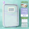 Bolsa de Archivo de Malla de Nylon de Doble Capa Engrosada Bolsa de Clasificación por Materia Sobre para Exámenes Estudiantiles Bolsa de Almacenamiento de Libros Bolsa por Materia