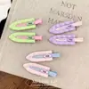 Estilo Coreano Primavera y Verano Nuevo Ola de Dopamina Aleación Clip sin Costuras Dulce y Lindo Clip para Flequillo Lateral Pinza para el Cabello Accesorios para el Cabello