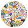 50 Calcomanías de Regreso a Clases, Decoración de Papelería de Oficina DIY, Calcomanías Lindas, Recompensas Divertidas, Calcomanías Impermeables para Niños