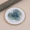 Cabeza de flor artificial Flor Phalaenopsis Tocado Pasador Fabricación DIY Hecho a mano Mesa de postres para pasteles Decorativo Flor de seda al por mayor