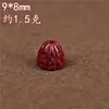 Marca Famosa Cristal Roxo Ouro Areia Cinábrio Lótus Esculpido Nuvem de Trás Contas Espaçadoras Pingente Joia Pingente de Contas Soltas Acessório