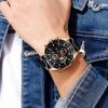 Dropshipping Shopee Transfronterizo Suministro de Primera Mano Reloj Reloj para Hombre Resistente al Agua Correa de Acero Inoxidable Venta al por Mayor