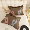 Funda de almohada de gasa de cuatro capas jacquard teñida en hilo de gran tamaño, funda de almohada de algodón puro, funda de almohada totalmente de algodón, funda de almohada para adulto, funda de almohada individual