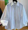 Elegante camisa de manga larga para mujer, novedad otoño temprano 2026 estilo coreano, silueta casual holgada, top versátil de moda