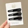 Pinzas para el pelo de cuero con forma de estrella y nube para niñas, Pinzas Bb dulces y geniales para flequillo y cabello lateral, Accesorios para el pelo para niñas