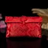 Regalo de boda sobre rojo cambiado a Li es un regalo creativo tela de brocado diez mil yuanes bolsa de sobre rojo suministros de boda