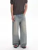 Jeans con Pedrería de Cielo Estrellado para Hombre y Mujer, Nuevos Pantalones de Pierna Ancha Sueltos de Cintura Alta para Primavera, Pantalones Casuales de Pierna Recta Largos hasta el Suelo