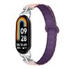 Adecuado para Huawei Gt6Fit5 Metal Forma de D Forma de Corazón Trébol de Cuatro Hojas Silicona Magnético Correa de Reloj Xiaomi Apple 11 Samsung Pulsera