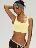 Sujetador de yoga europeo y americano sin costuras, ropa interior deportiva de secado rápido, ropa ajustada para deportes, running, fitness, camiseta sin mangas con hermoso diseño en la espalda, conjunto de yoga