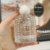 Frasco Dispensador de Perfume de Alta Qualidade 100ml Grande Capacidade Borrifador de Rosca Frasco Vazio 50ml Portátil Pressão Frasco de Reposição