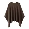 Capa de Tricô Casual Feminina Estilo Europeu Transfronteiriço 2026 Nova Moda Elegante Temperamento Gola Redonda 3739239