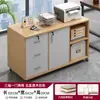 Armário de Arquivo de Escritório sob a Mesa Armário de Armazenamento Armário de Escritório Armazenamento Armário Lateral Armário com Gavetas de Madeira com Chave Armário Baixo Armário de Armazenamento