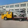 Vehículo de Trabajo Aéreo Marca Jiangling, Vehículo de Trabajo Aéreo de Brazo Recto, Vehículo de Trabajo Aéreo Azul, Camión de Escalera de 32m