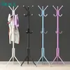 Perchero de Arte en Hierro, Multifuncional, Colorido, Elegante Perchero para Ropa, Perchero Creativo para Ropa, de Pie, para Dormitorio, Uso Doméstico, Simple y Moderno