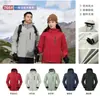 Ropa de Trabajo Impermeable con Bloques de Color para Trabajo en Grupo Cortavientos Chaqueta de Esquí Acolchada con Capucha Abrigo de Algodón Engrosado de Invierno Regalo Corporativo Ropa de Trabajo