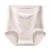 # 2622 # Calcinha Feminina Estilo Nacional de Cintura Alta com Efeito Leve de Controlar a Barriga em Renda Relevo com Cobertura Grande nos Quadris e Forro 10A de Seda de Amora