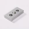 Placa de conexión de superficie de extremo universal de perfil de aluminio, base de rueda serie 30/40, placa inferior de conexión de copa, placa de cubierta de superficie de extremo engrosada