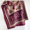 Bufanda Jacquard Clásica Nueva Otoño/Invierno 2026 para Mujer, Chal Cortavientos Paisley, Calentador de Cuello Grueso Cálido de Cachemira Sintética