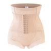 Calça de alta compressão com botões frontais para modelar a barriga e a cintura, cinta pós-parto respirável, modelador de braços e costas