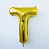 Globos de Letras de 32 pulgadas en Dorado, Plateado, Oro Rosa, Alfabeto Inglés A-Z Globo de Papel de Aluminio Decoración, Venta al por Mayor de Globos Transfronteriza