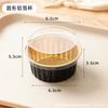 Mini Molde para Hornear Basque Caja 2 Pulgadas 4 Pulgadas Taza de Pudín Vasco Alta Temperatura Grado Alimenticio Caja de Embalaje Snow Mei Niang