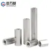 Columna Hexagonal de Doble Paso de Acero Inoxidable 304, Columna de Soporte de Cobre con Tuerca Extendida, Columna de Aislamiento, Espárrago de Cableado de Chasis M2-M6