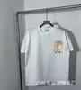 Casa Casablanca Manga Curta Versão Autêntica Ins Marca de Nicho Europeia e Americana Tendência Algodão Casual High Street Camiseta de Algodão Caimento Solto Verão